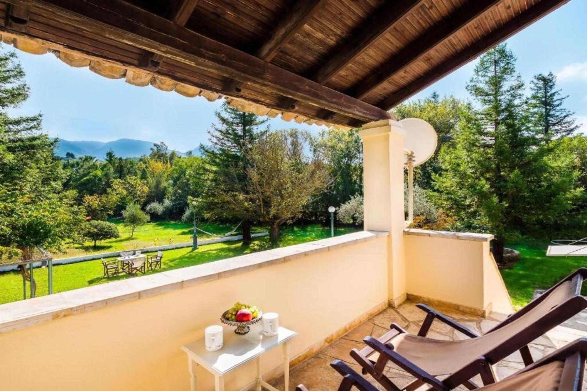 Vila Secret Garden House - Private Garden With Pool Acharavi  Exteriér fotografie